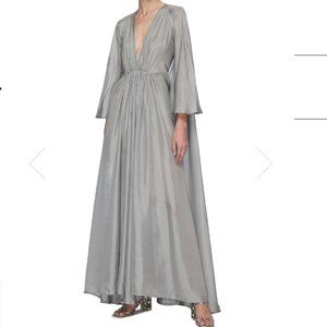 Kalita - Clemence V Back Habotai Silk Gown